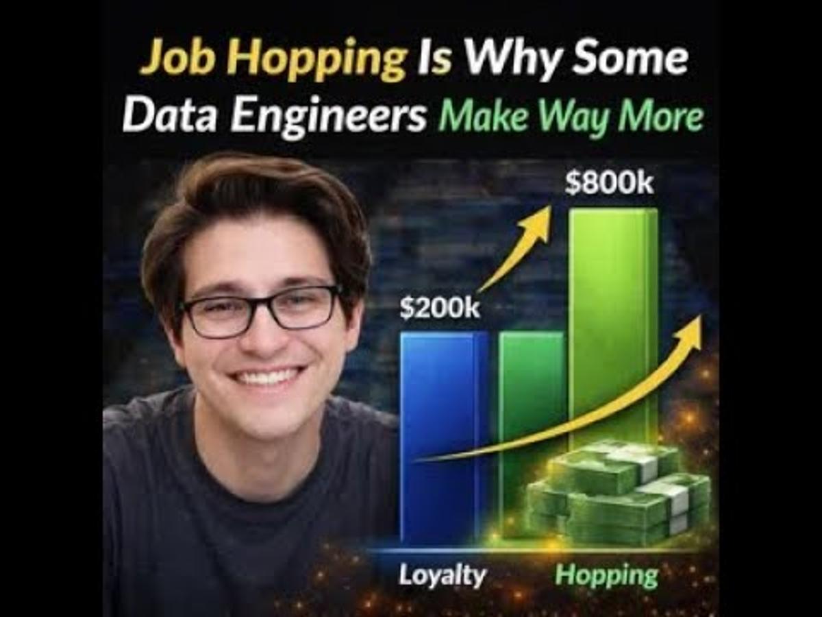 Job Hopping Is Why Some Data Engineers Make Way More