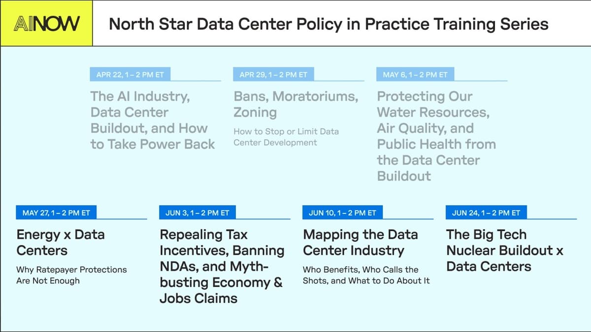 North Star Data Center Policy in Practice Spotlight: Energy & Ratepayer Protections