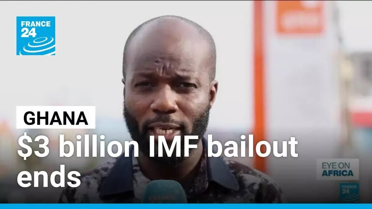 Ghana Hopes to Attract Investors After €3 Billion IMF Bailout Ends • FRANCE 24 English