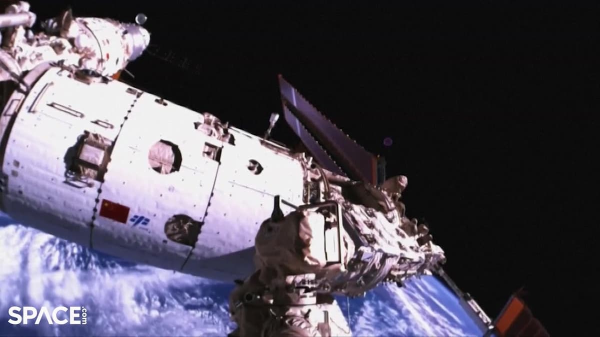 Chinese Astronauts Left 'Stranded' On Space Station Reveal Damaged Spacecraft Details