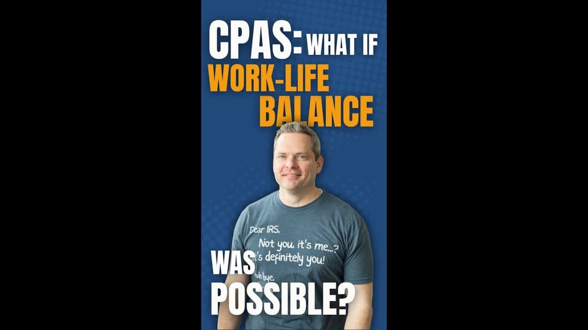 CPAS: What if Work-Life Balance Was Possible?
