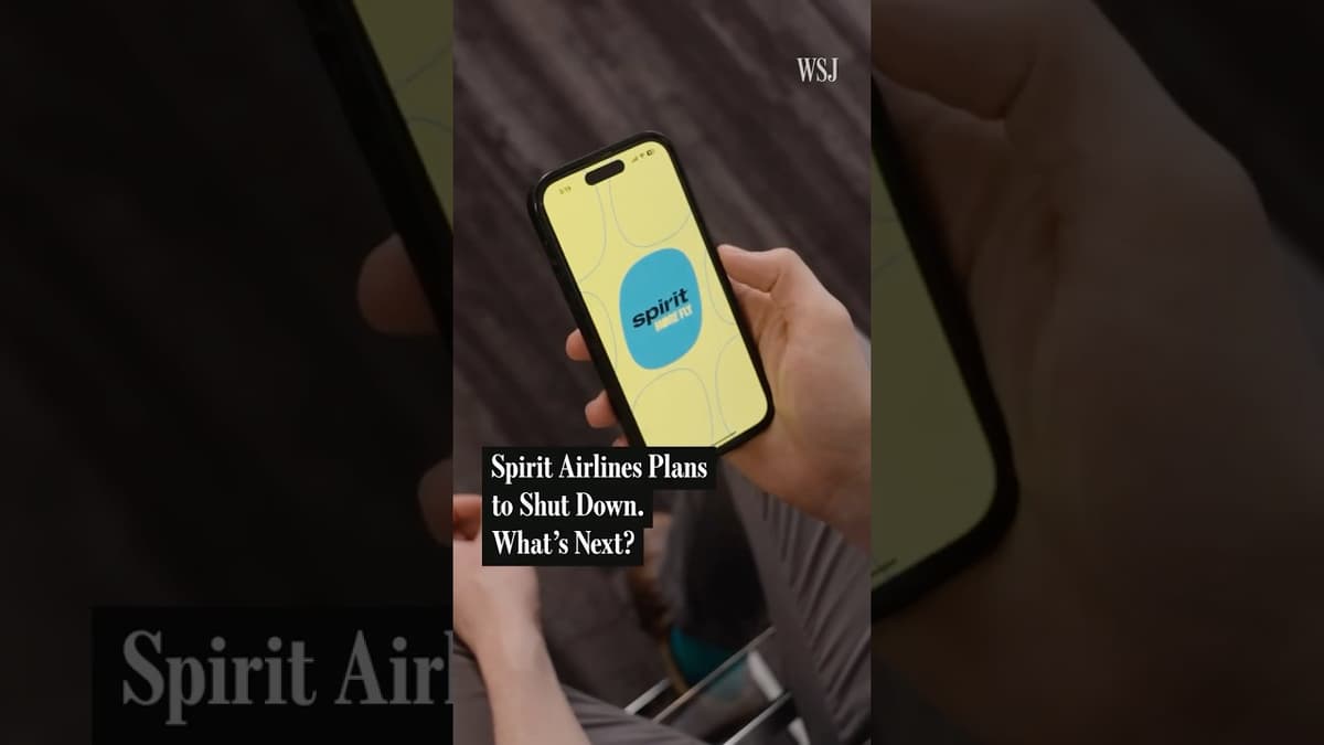 Spirit Prepares to Shut Down: Here’s What Customers Should Know | WSJ