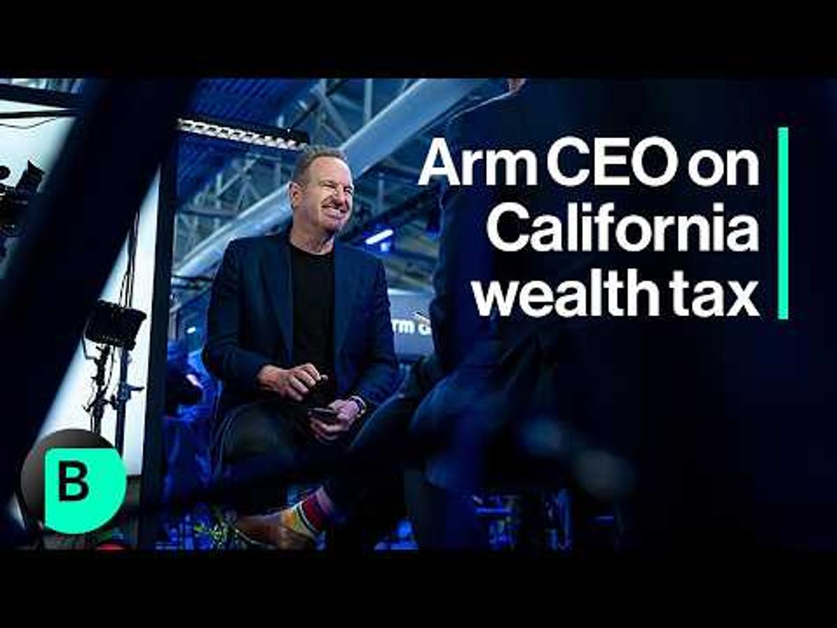 Arm CEO on Proposed California Wealth Tax: Not a Good Thing