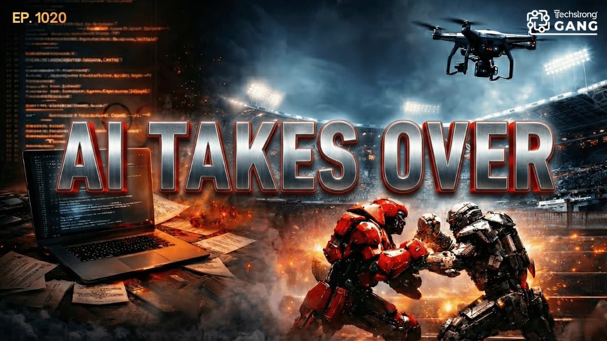 AI Floods Open Source, Olympic Drones, and Robot Prizefighting | TSG Ep. 1020