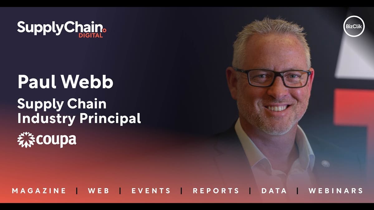 Coupa Inspire 2026 | Paul Webb, Coupa on How AI Stops Supply Chain Model Hallucinations.