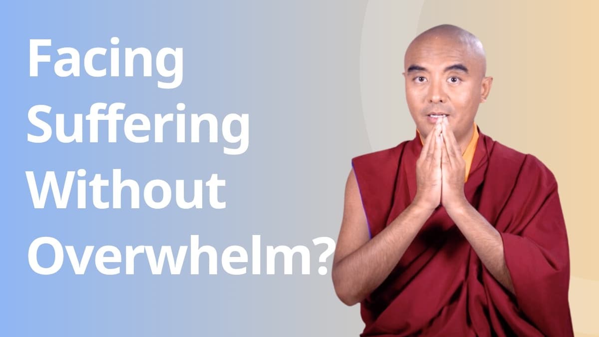 How Can We Face the World’s Suffering Without Becoming Overwhelmed? — Ask Mingyur Rinpoche