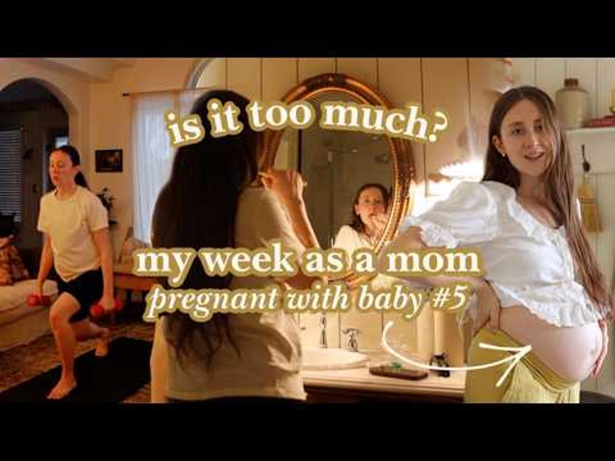This Is a Lot... I Vlogged a Week in My Life PREGNANT with My 5th Baby