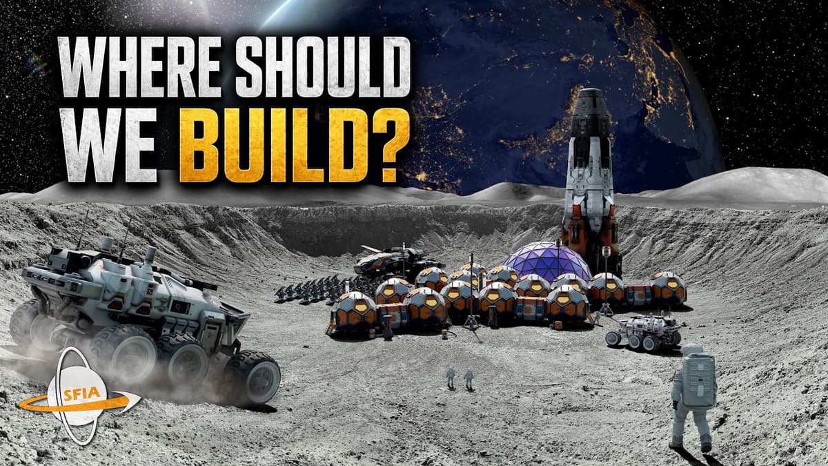 The Moon Base: Shackleton Crater vs Other Sites