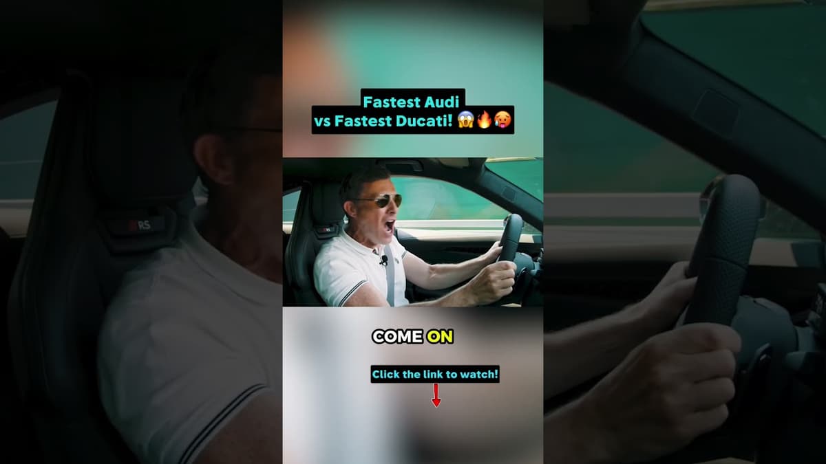 Car vs Bike - Which Is Fastest?! 👀