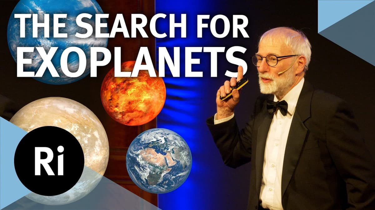 The Science of Reading Alien Atmospheres with Jonathan Tennyson | The Royal Institution