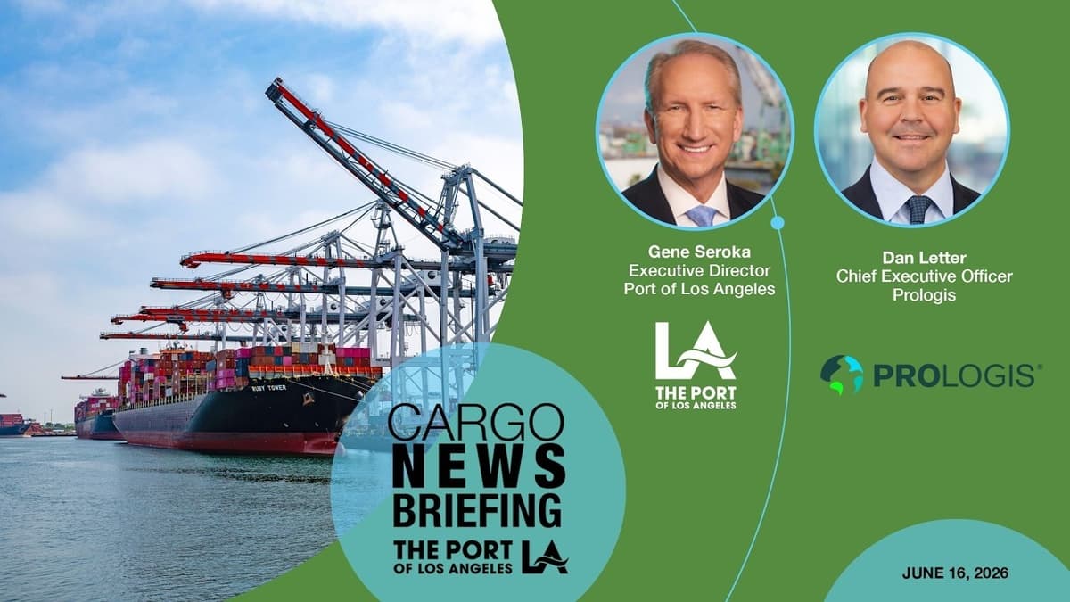 Port of Los Angeles June 2026 Cargo News Briefing on Inventory, Trade, Supply Chain Trends