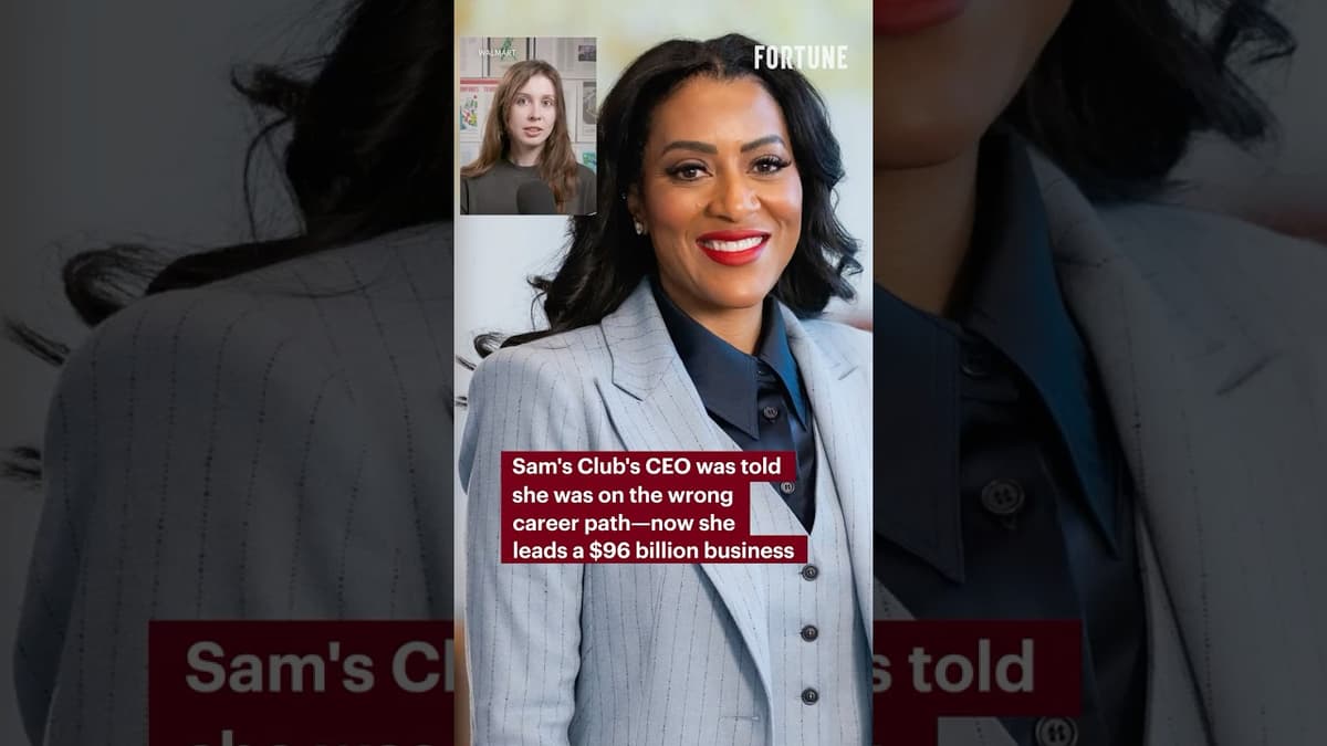 Sam's Club's CEO Was Told She Was on the Wrong Career Path—Now She Leads a $96 Billion Business