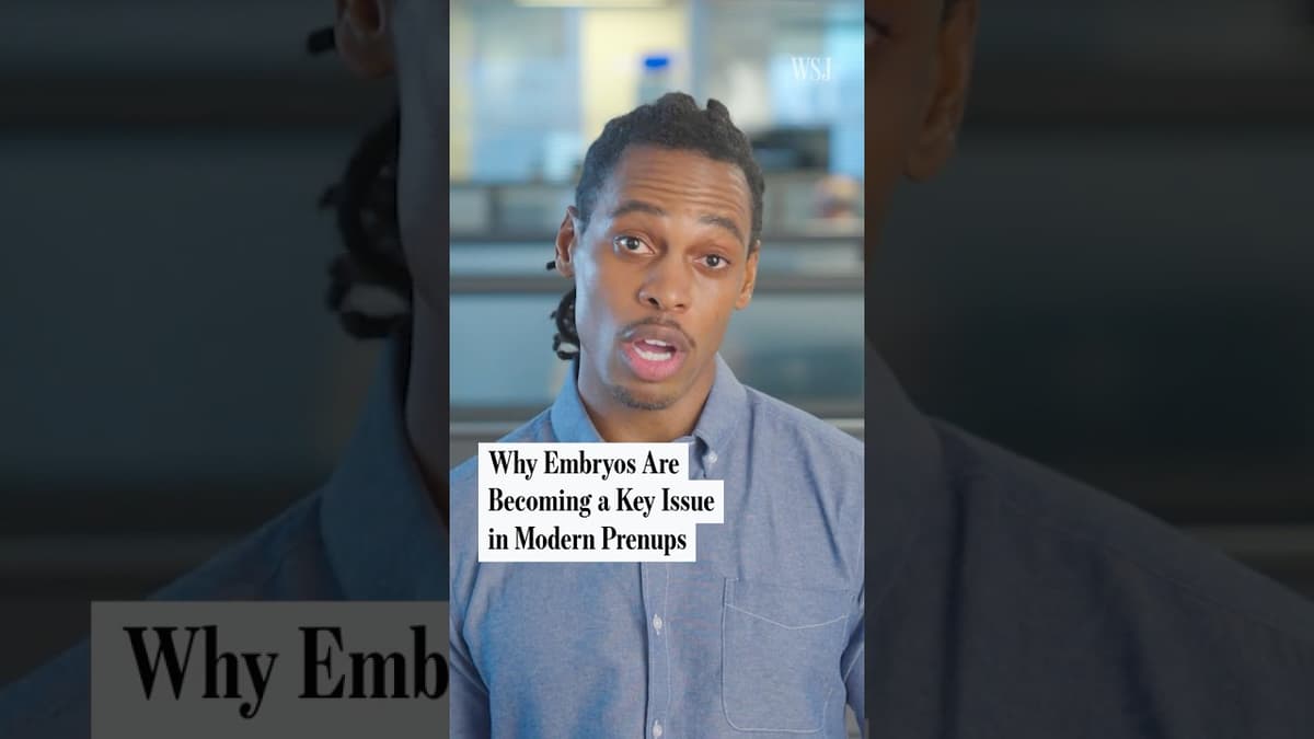 Why Embryos Are Becoming a Key Issue in Modern Prenups