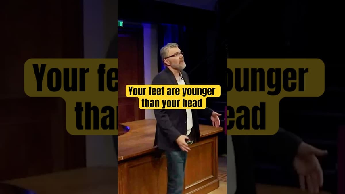 Your Feet Are Aging Slower than Your Head - with Vlatko Vedral #shorts #science #gravity #physics