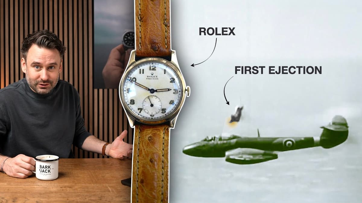 The Ejection Seat and Rolex that Made Aviation History