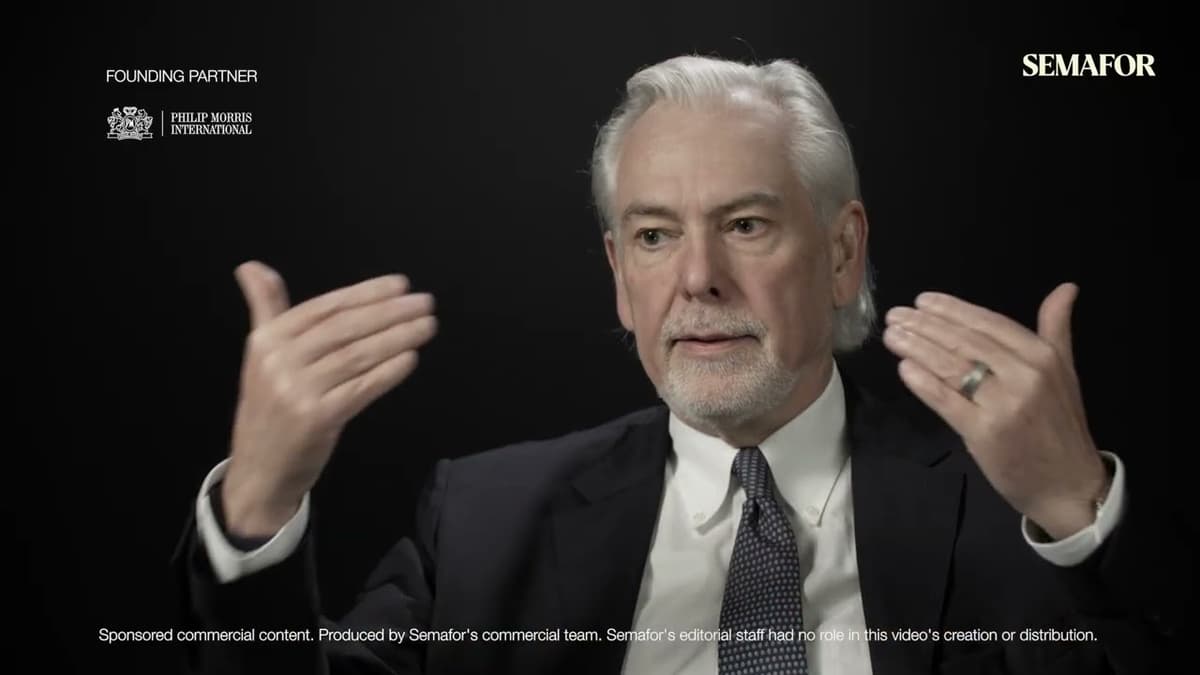 PMI Group CEO Jacek Olczak From Semafor World Economy