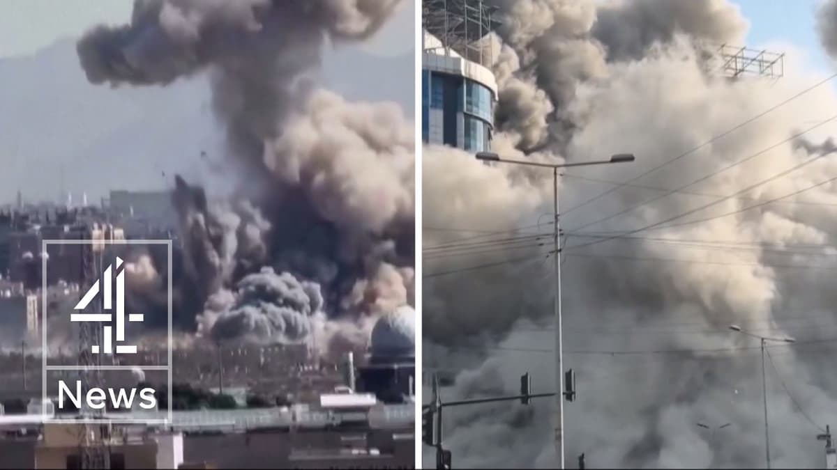 Trump Demands Unconditional Surrender From Iran as Intense Bombing in Tehran and Beirut Continue