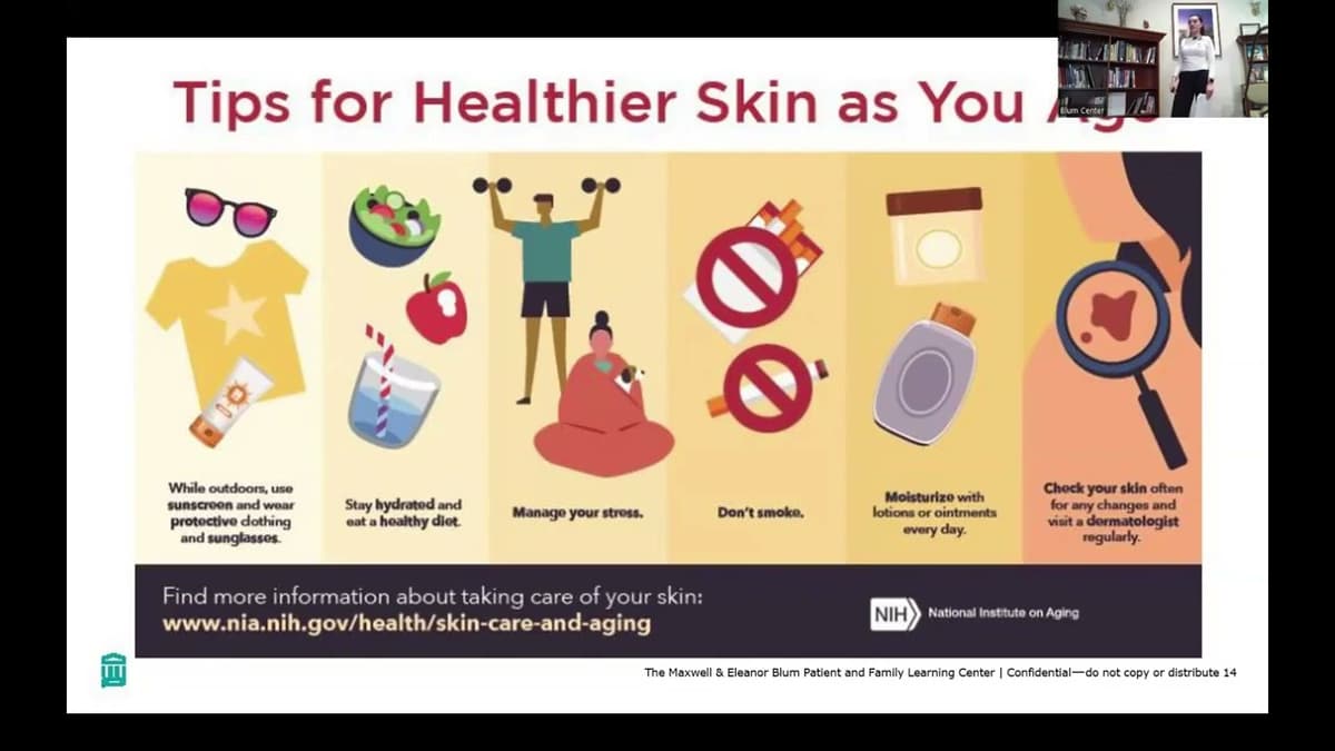 Blum Center Program: Aging & Skin Health - Supporting Healthy Skin Over Time