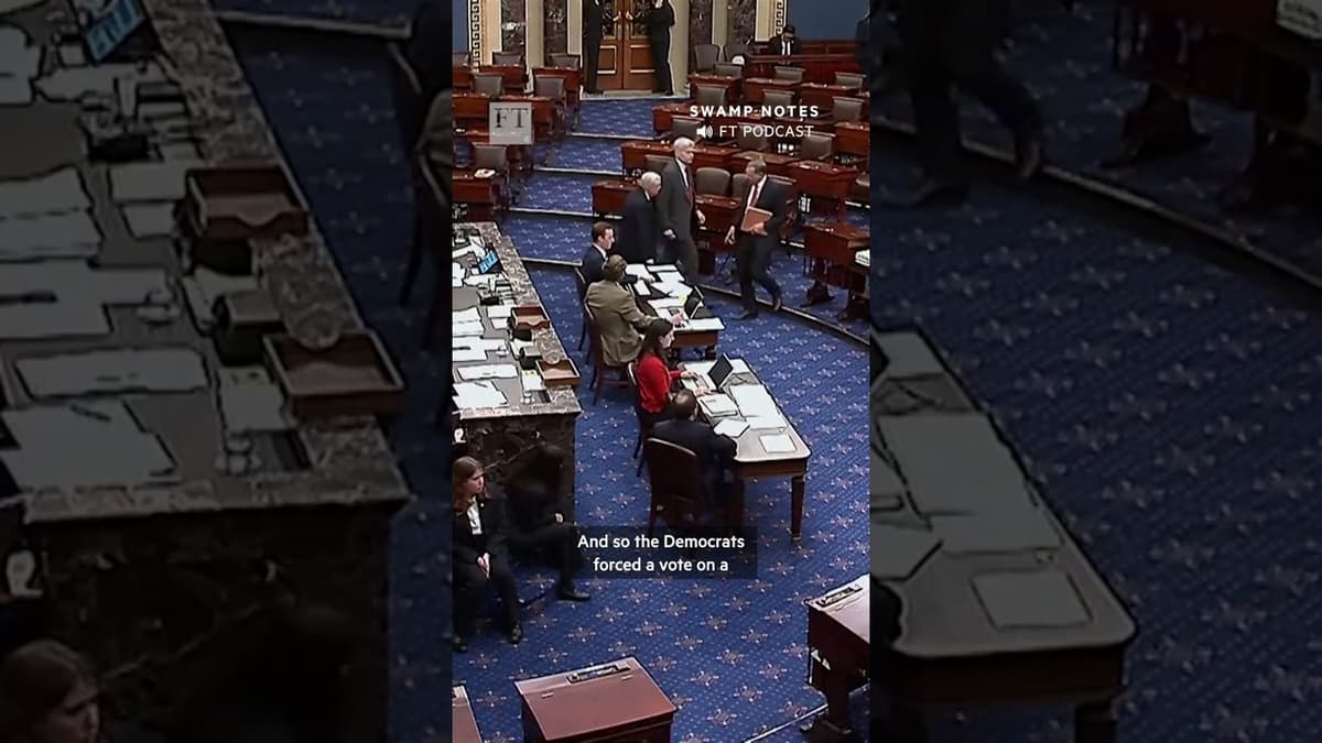 What Can the US Congress Do About the Iran War | FT #shorts