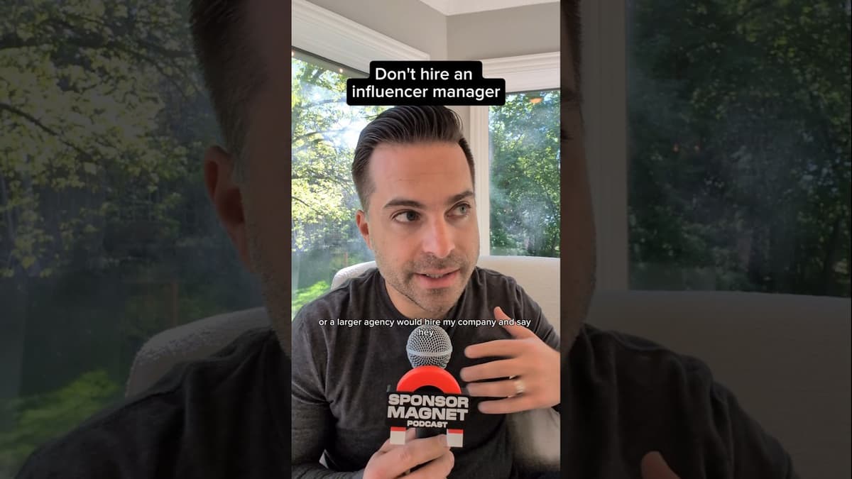 Don't Hire a Brand Deal Manager
