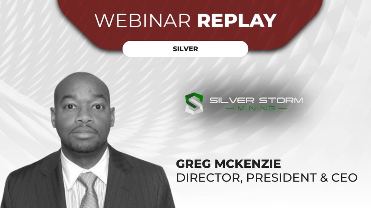 Silver Storm Mining Ltd. | Webinar Replay