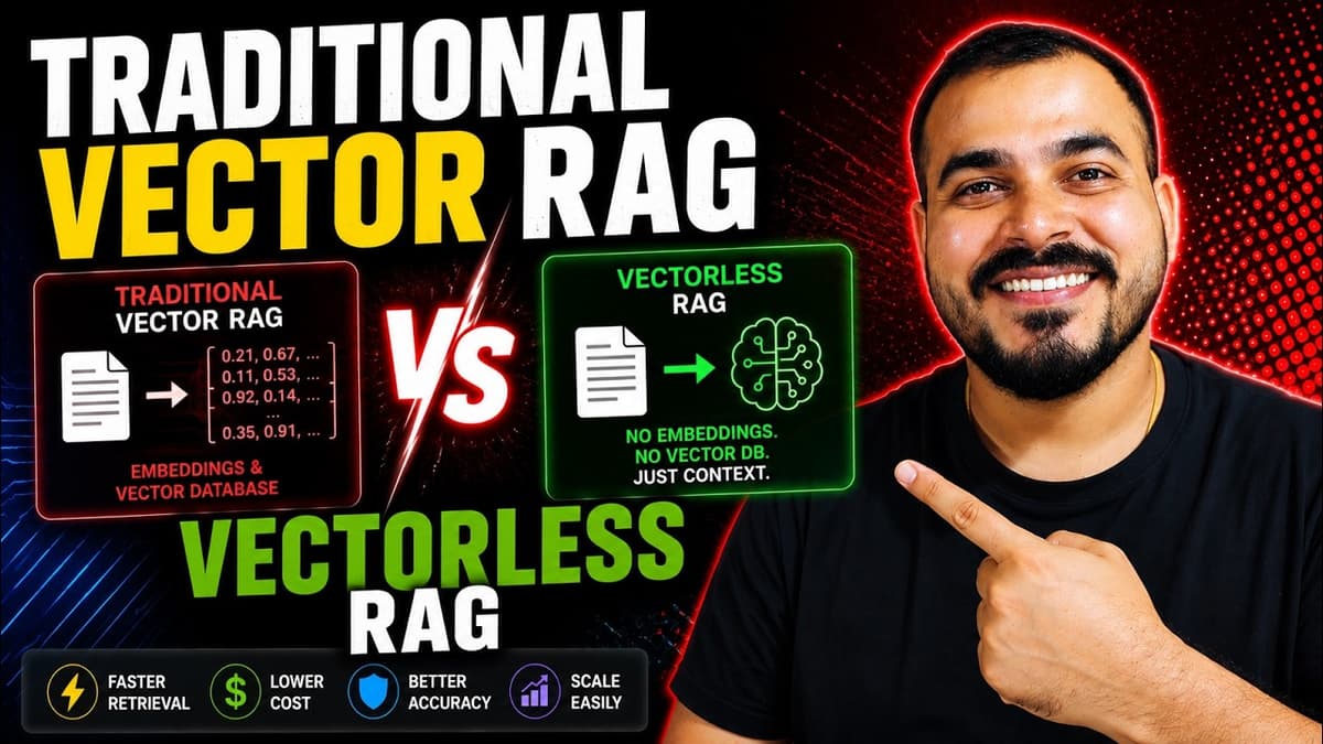 Traditional RAG Vs Vectorless RAG-When To Use What?