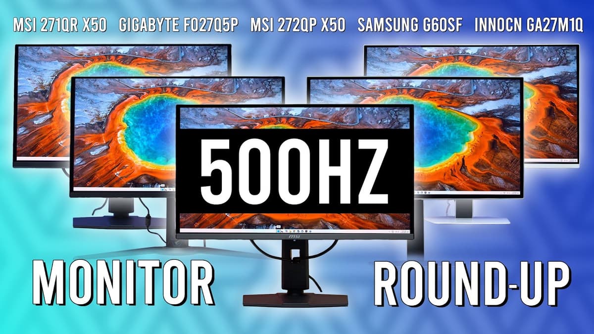 1440p 500Hz QD-OLED Monitor Round-Up: What Model Is Best?