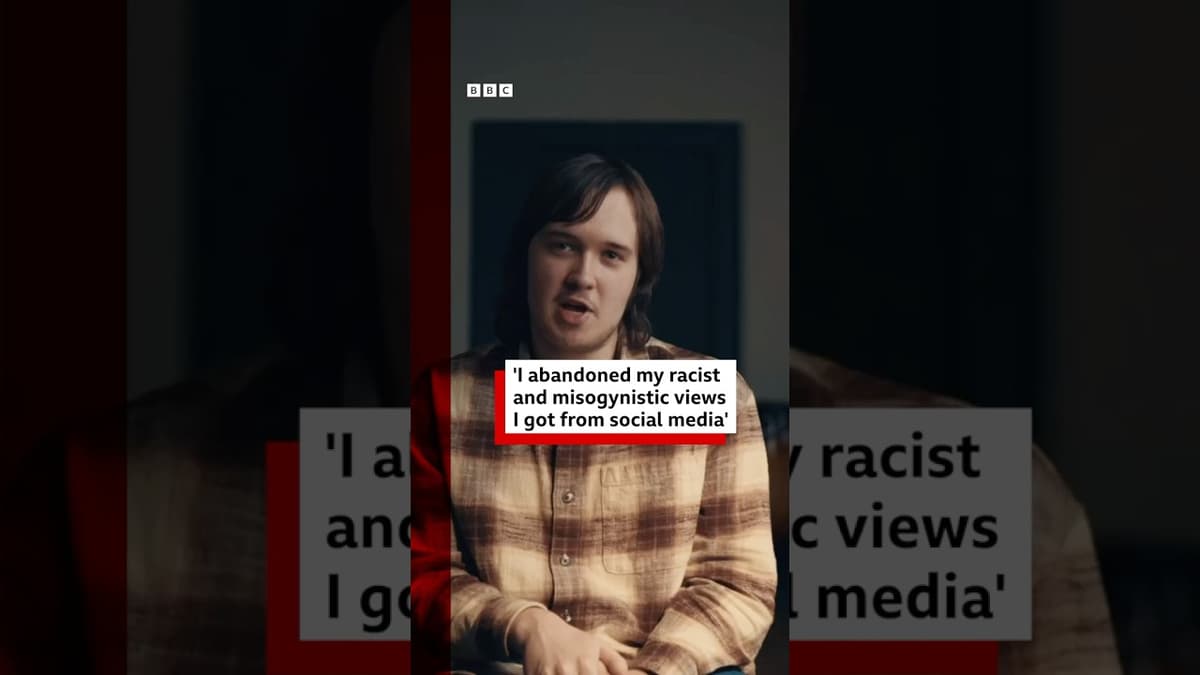 'I Abandoned My Racist and Misogynistic Views I Got From Social Media.’ #SocialMedia #BBCNews