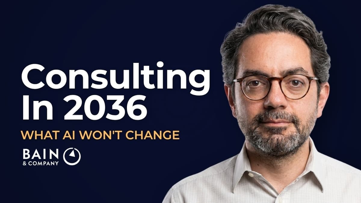 How AI Is Disrupting the Consulting Model | Arda Ecevit, Ex-Bain & NexStrat AI Founder