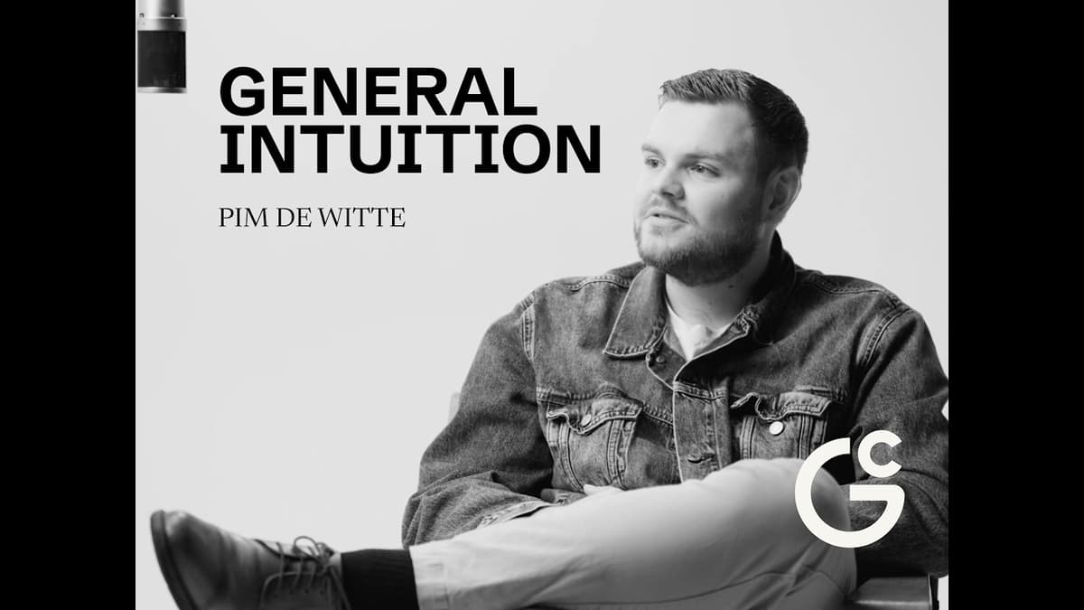 In Conversation with General Intuition's Pim De Witte: Tackling Ebola to Building Foundation Models