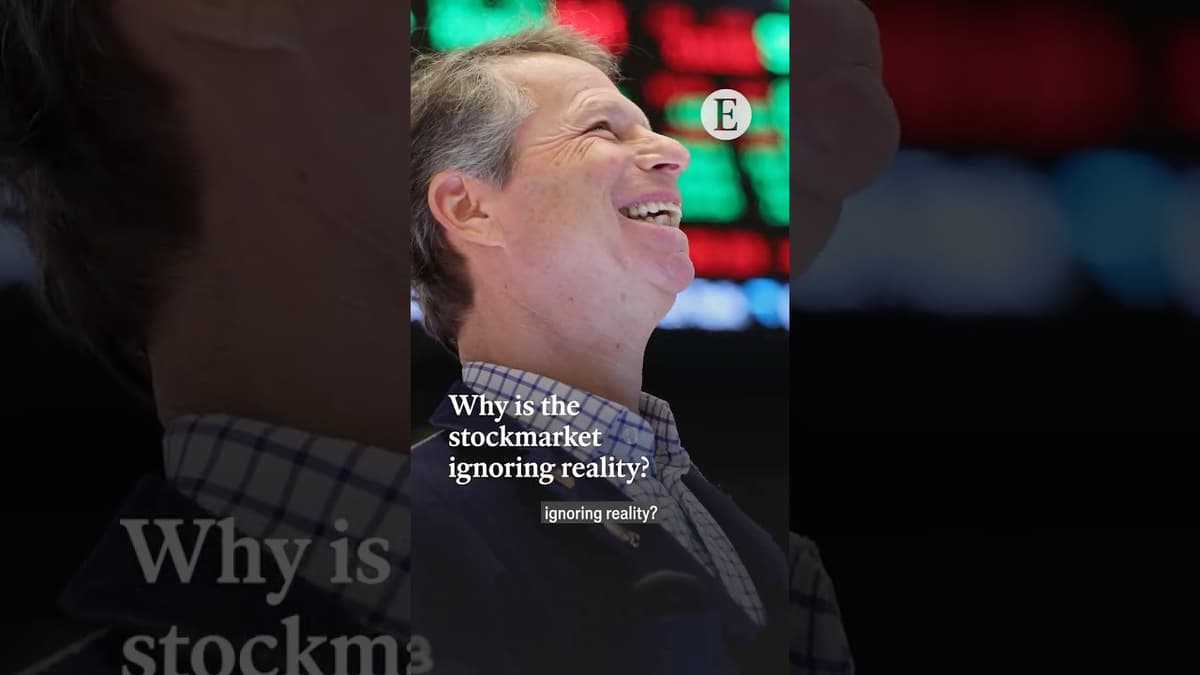 Why Is the Stockmarket Ignoring Reality? | The Economist