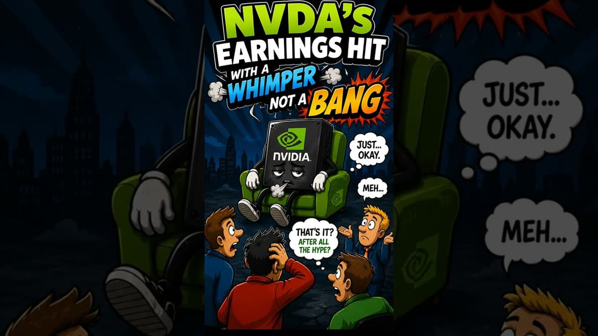 Nvda's Earnings Hit With A Whimper Not A Bang