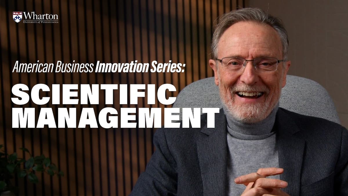 How Scientific Management Changed the Way We Work