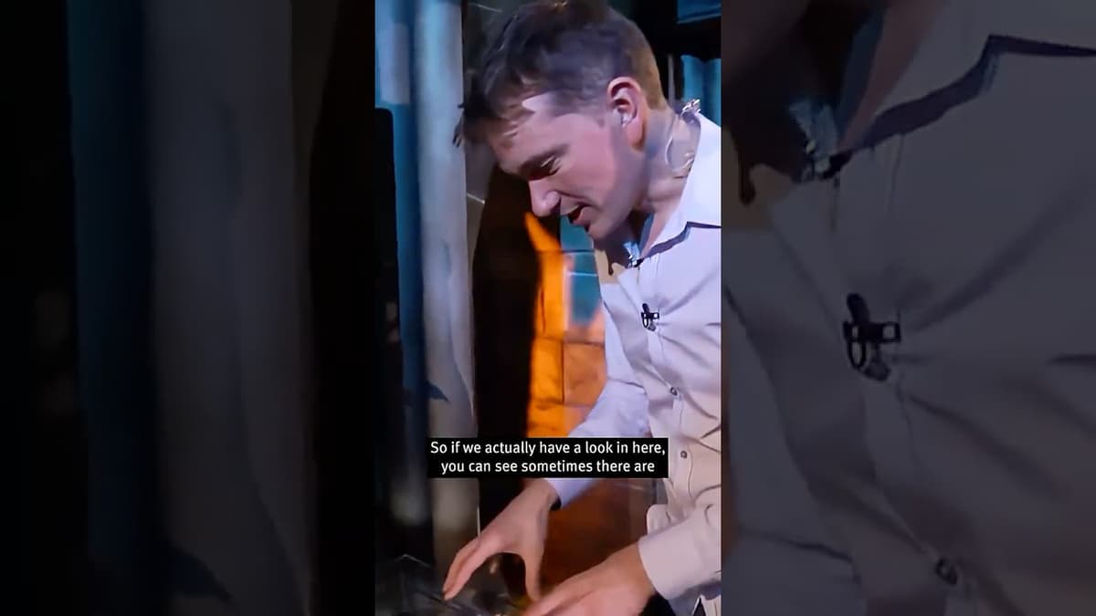 The Cloud Chamber Shows the Natural Radiation in the Atmosphere | Peter Wothers #shorts #science