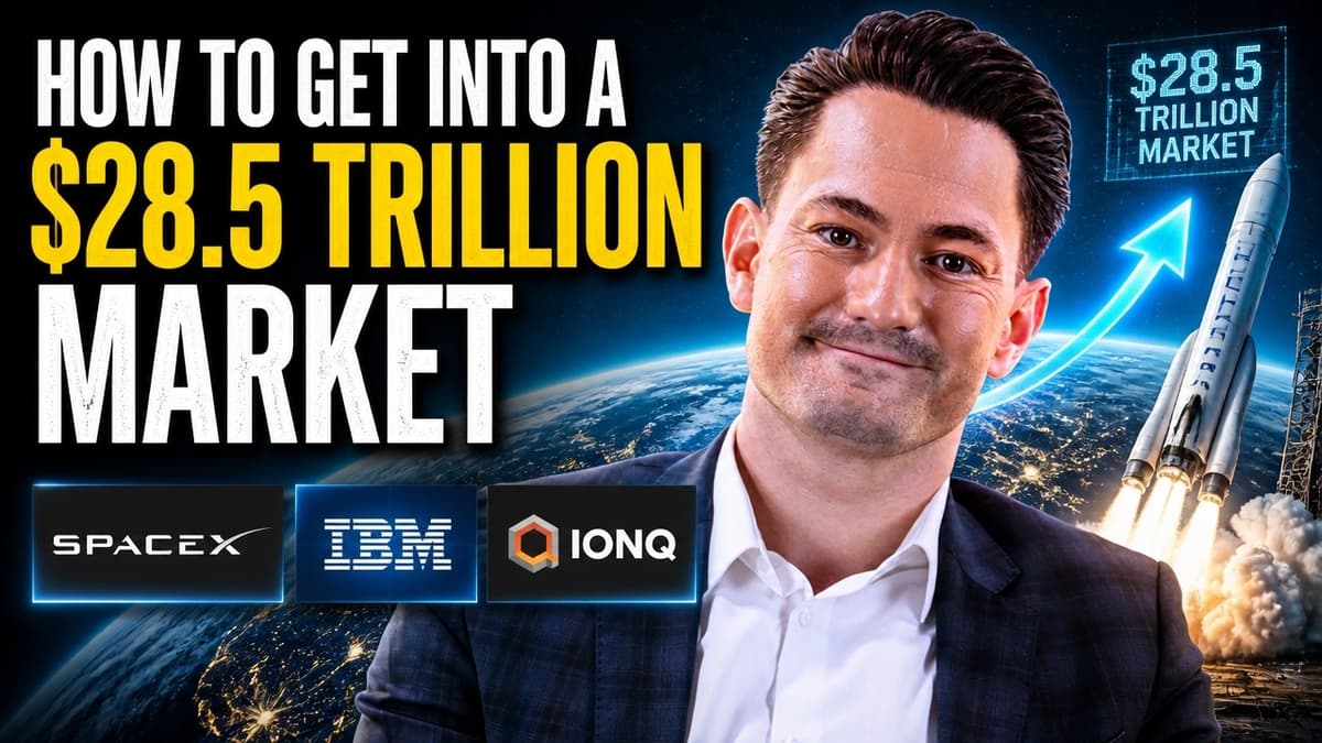These 2 Stocks Could Be Key To The $28 Trillion Space Economy | SpaceX IPO & Quantum