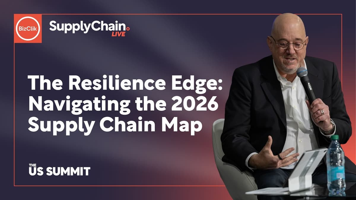Jeffrey Luft, Navigating the 2026 Supply Chain Map, Keynote | The US Summit: Supply Chain Stage 2026