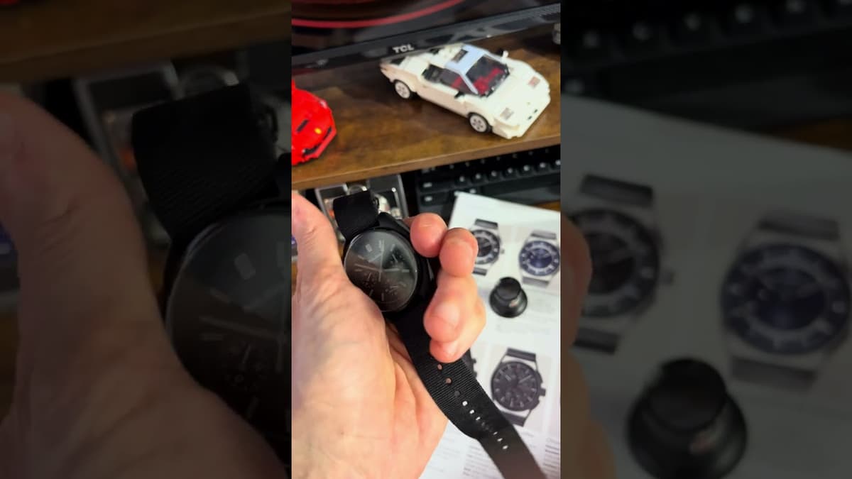 A Few Extra Observations Of The New 41mm Bulova Lunar Pilot Black Hole