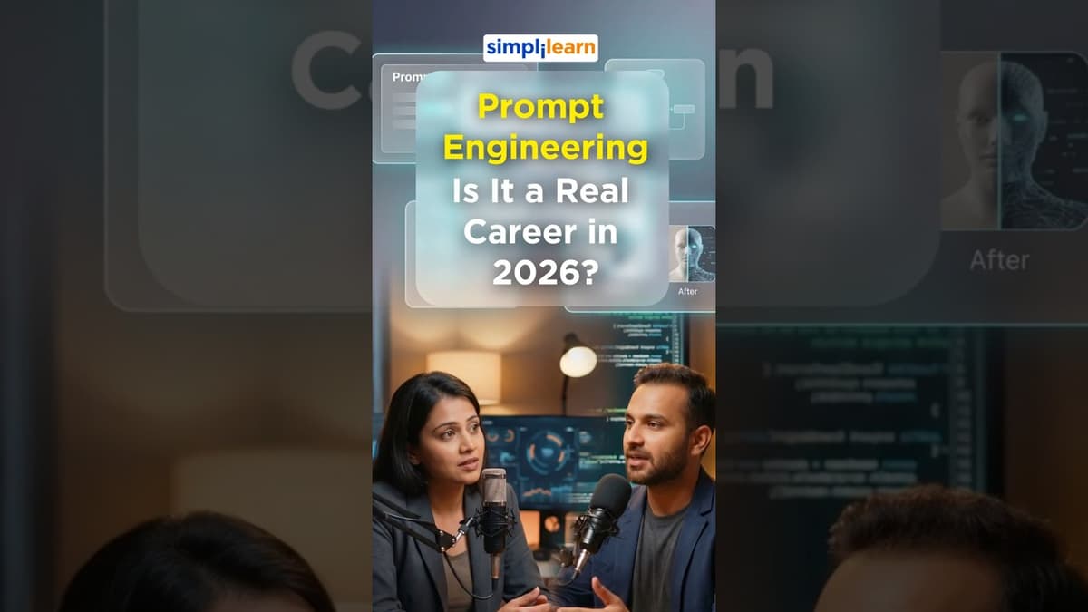 Is Prompt Engineering A Good Career In 2026? | Prompt Engineering Salary | #Shorts | #Simplilearn