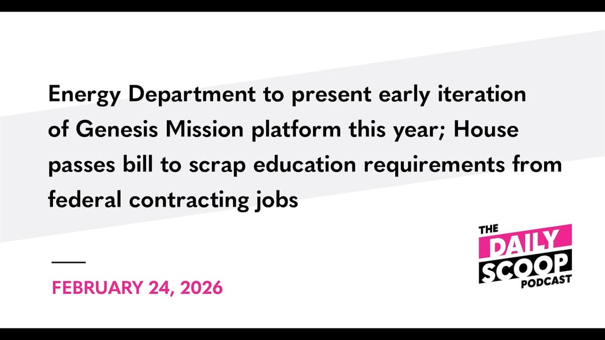 House Passes Bill to Scrap Education Requirements From Federal Contracting Jobs