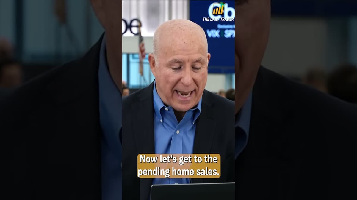 Daily Trader: Jobless Claims, Pending Home Sales & GDP Preview #shorts