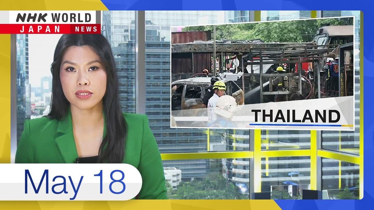 Thai Prime Minister Orders Stricter Safety After Train Hits BusーNHK WORLD-JAPAN NEWS