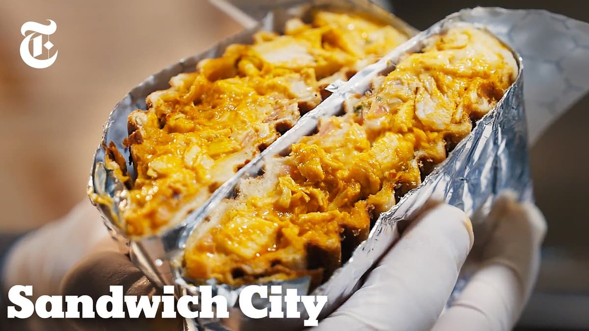 NYC’s New Hit Sandwich Is an Indian-Ish Sensation | Sandwich City | NYT Cooking