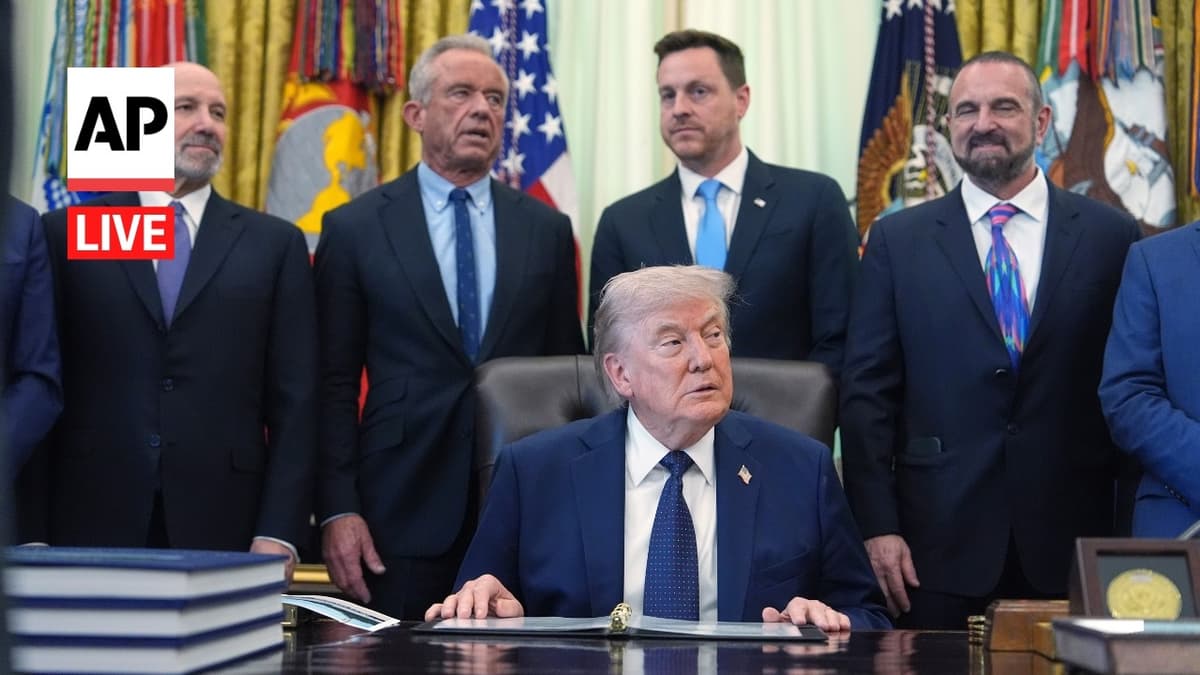 LIVE: Trump Participates in a Health Care Affordability Event
