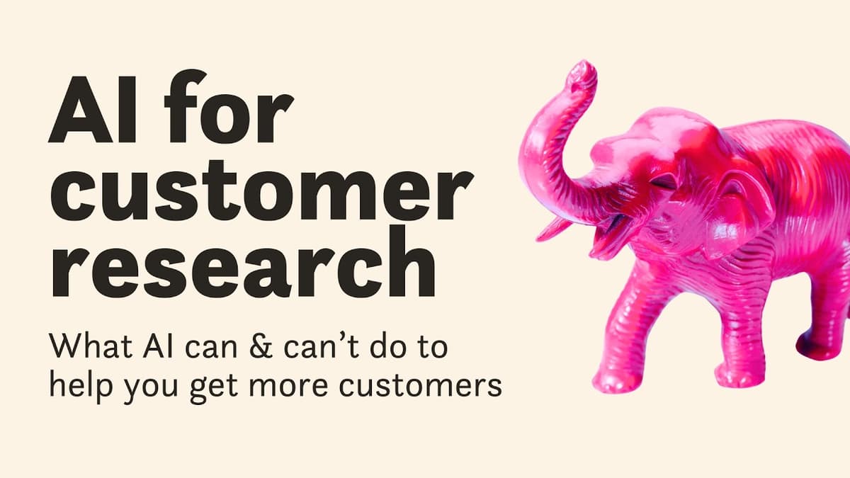 How SaaS Teams Can (and Can’t) Leverage AI for Customer Research