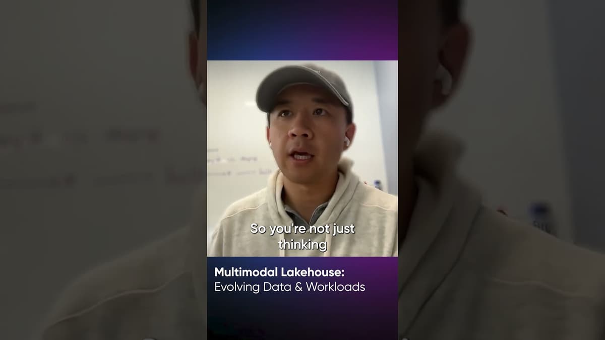 Multimodal Lakehouse: Evolving Data & Workloads with Chang She