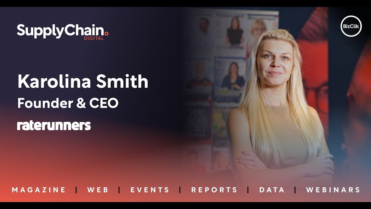 Manifest Vegas | Karolina Smith, RateRunners, on Supply Chain Invoice Reconciliation