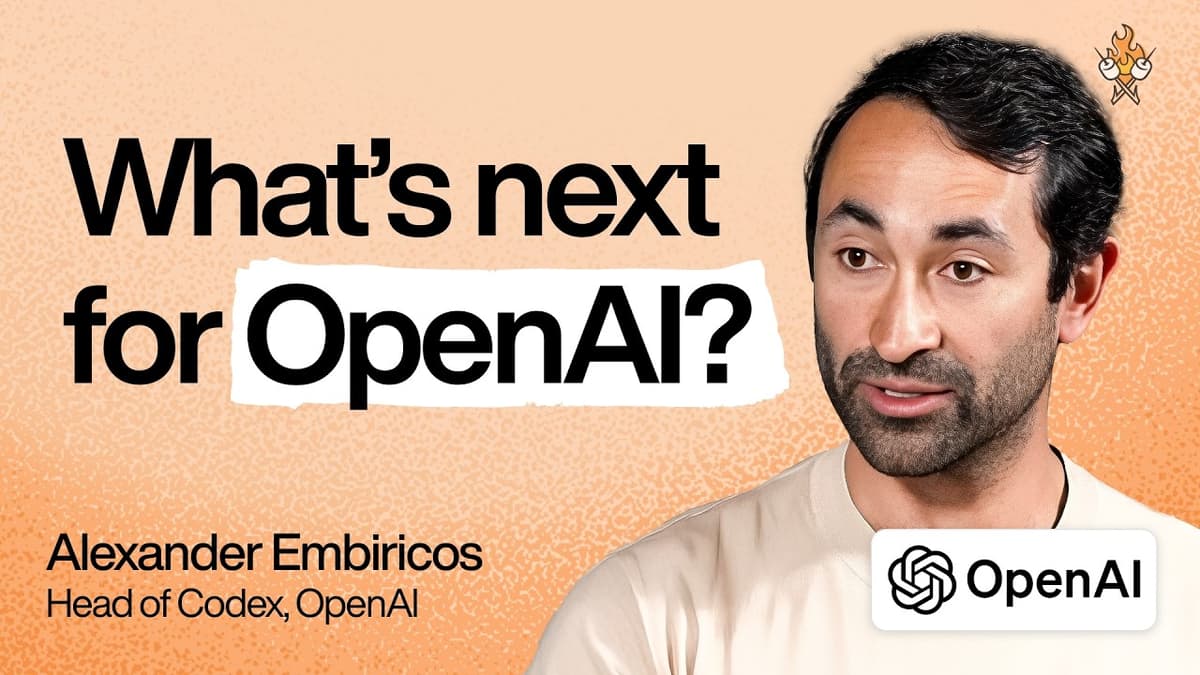 Why Humans Are AI's Biggest Bottleneck (and What's Coming in 2026) | Alexander Embiricos (OpenAI)