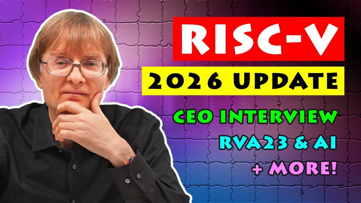 RISC-V 2026 Update