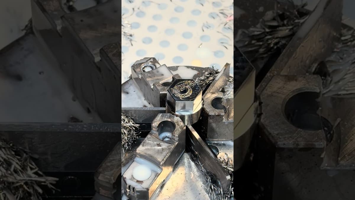 Machining Custom Designed Pull Knobs #abom79 #cncmachining #milltronics
