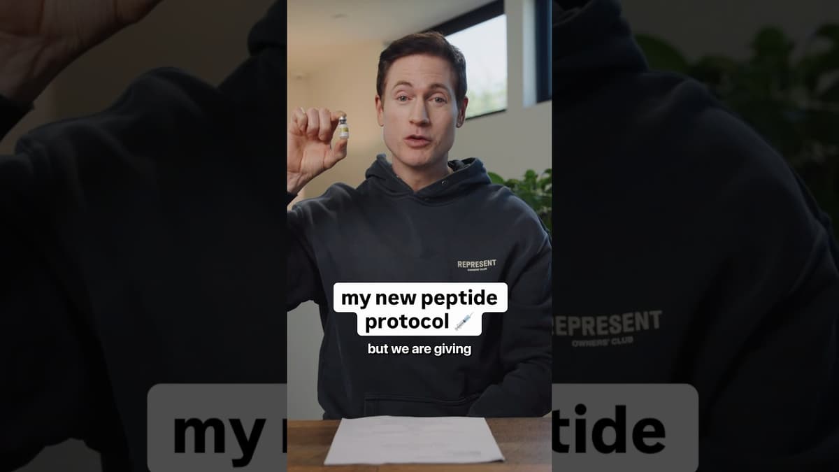 New Peptide Experiment, Results Coming Soon
